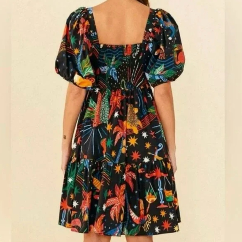 FARM Rio Multicolor Zodiac Mini Dress - Picture 5 of 7